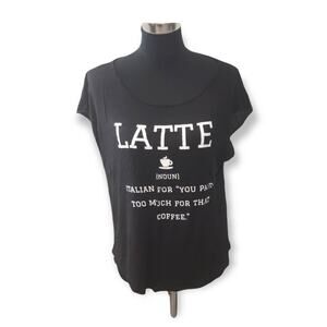 Yuni Yuni Latte = Italian For You Paid Too Much 4 That Coffee Short Sleeve Shirt